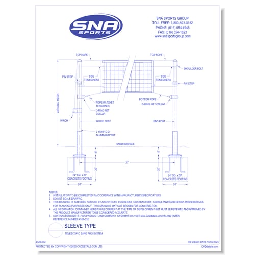 Telescopic Sand Pro System