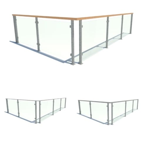 Glacier Glass Railing Systems: Revit Template