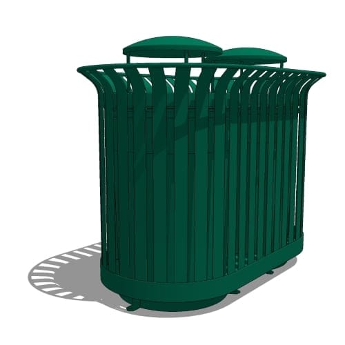 Lexington Collection: Dual Receptacle