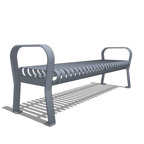 Carnival™ Flat Bench: 6 Ft.