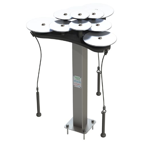 Lilypad Silver Cymbals