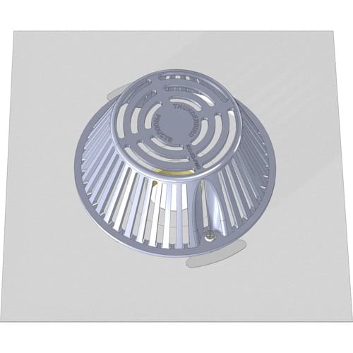 TPO or PVC-Clad Stainless Steel Bottom Outlet Roof Drain preview 2