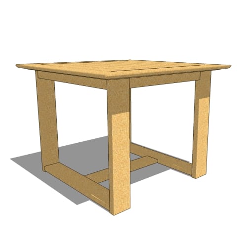 Horizon Square Table (15901)
