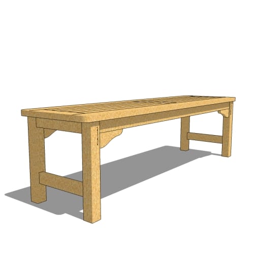 5' Shower Bench (13929)