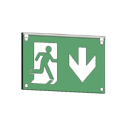 RM Architectural Series Exit Signs: 75 Ft. Rated Visibility