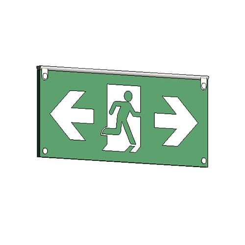 RM Architectural Series Exit Signs: Bi-Directional