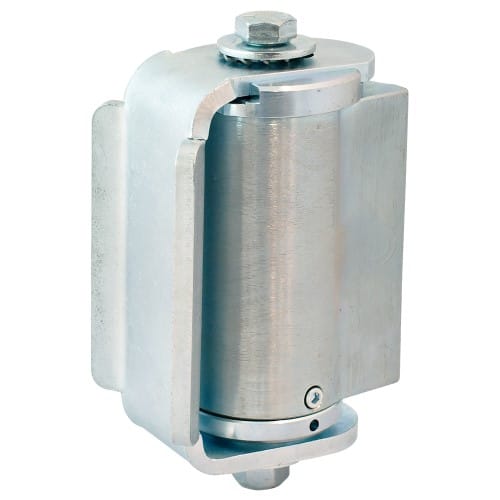 ShutIt® Center-Mount Weld-On Gate Hinges for Round Post Hinge Only – Pair of Self-Closing Hinges
