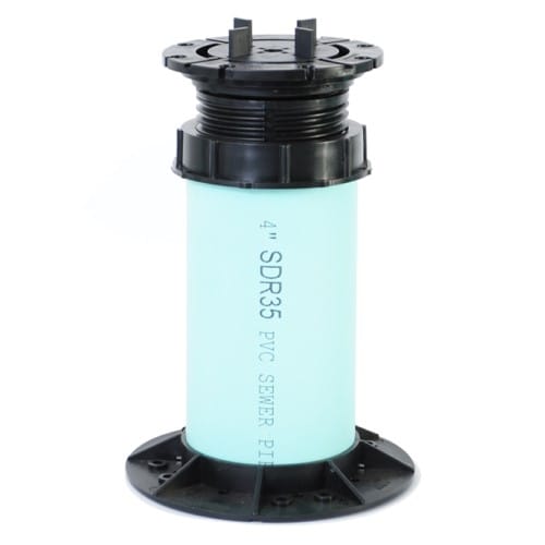 Uni-Just™ Pedestal™ and PVC Pipe