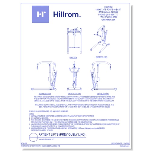 Viking® S Mobile Lift
