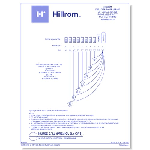 NC Rough In Details (Electrical): Wiring Diragram