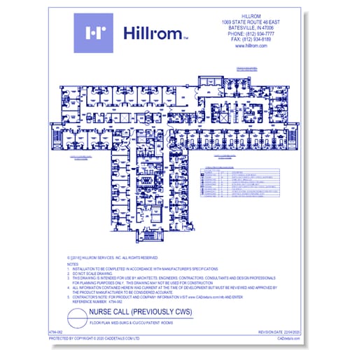 Floor Plan: Med-Surg & ICU/CCU Patient  Rooms