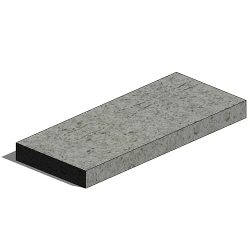 Stone Wall Capping: Crown Isle Granite 2 2/8"