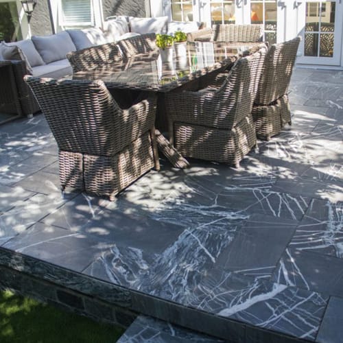 Ocean Pearl Slate Tile 12" X 12"