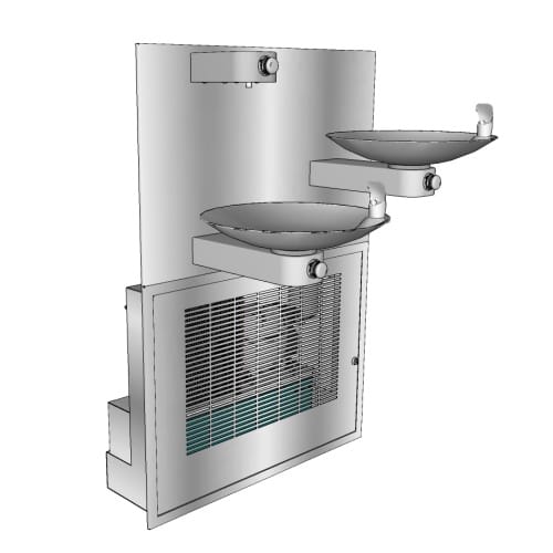 Electric Water Coolers: FCC-107-16-HL-VP