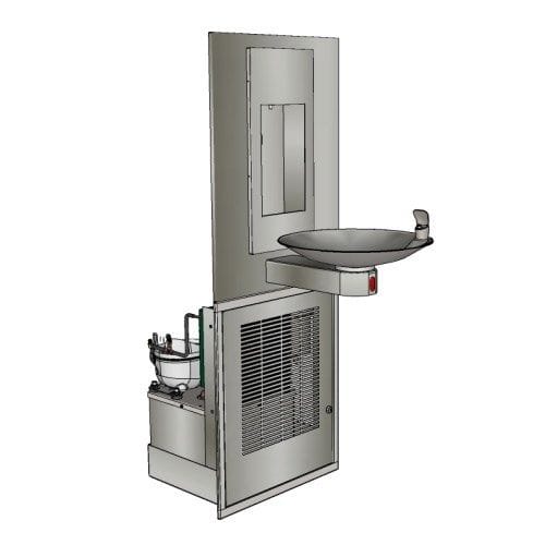 Bottle Filling Station: Water Bottle Filling Station/Drinking Fountain FCC-B103-107-16-MOD-HF