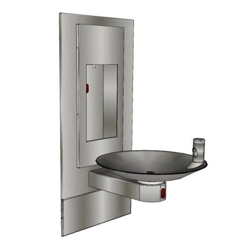 Bottle Filling Station: “Hands Free” Water Bottle Filling Station/Drinking Fountain: B103-107-16-MOD-HF