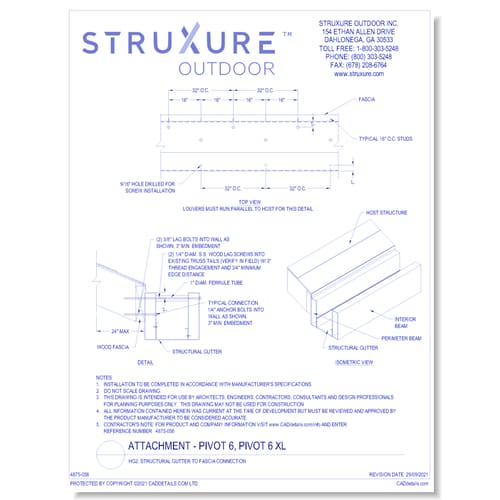 HG2: Structural Gutter To Fascia Connection