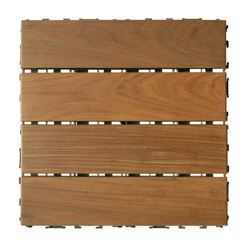 Interlocking Wood Deck Tiles
