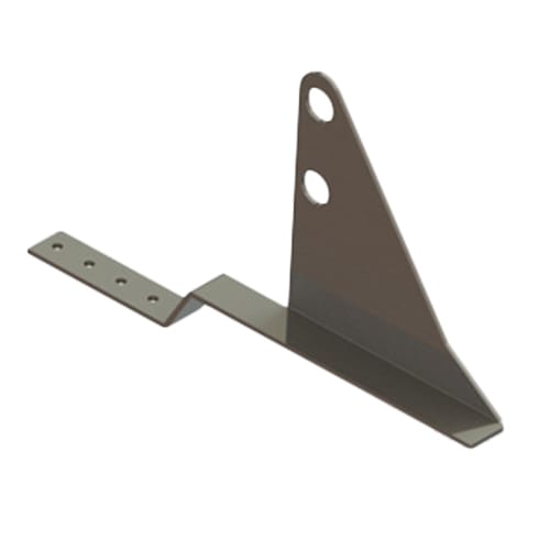 Snow Fence: T-1 Tile Deck Mount