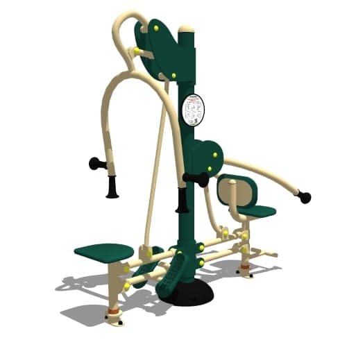 Low-Impact: Model ( SGR042 ) 2-Person Back & Arms Combo