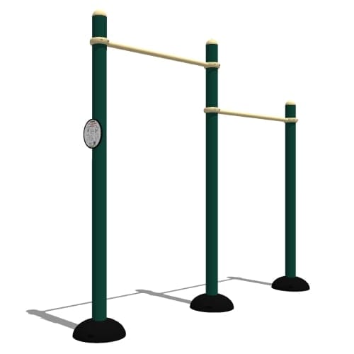 Calisthenics: Model ( SGR045 ) 2-Level Person Pull-Up Station