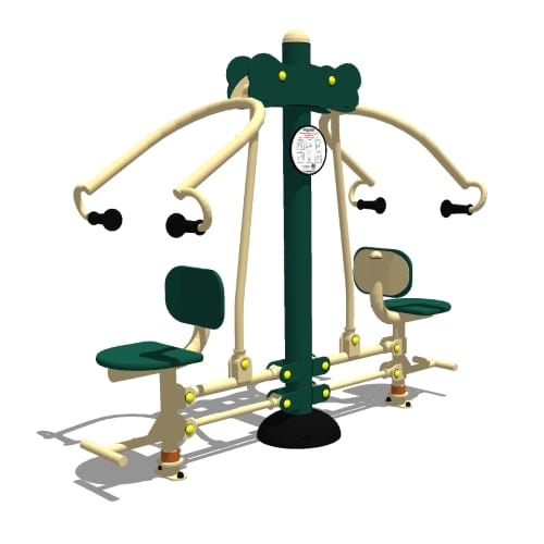 Low-Impact: Model ( SGR047 ) 2-Person Vertical Press