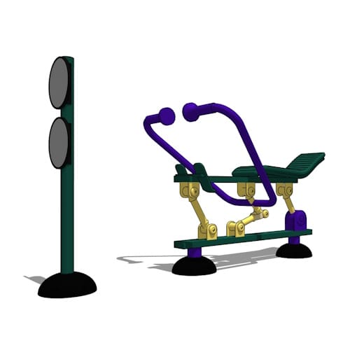 Low-Impact: Model ( SGR091 ) Rowing Machine