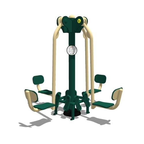 Low-Impact: Model ( SGR104 ) 4-Person Leg Press
