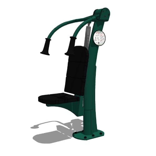 Adjustable Resistance: Model ( UBX247 ) Vertical Press (Adjustable Resistance)