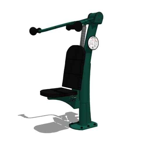 Adjustable Resistance: Model ( UBX248 ) Shoulder Press (Adjustable Resistance)