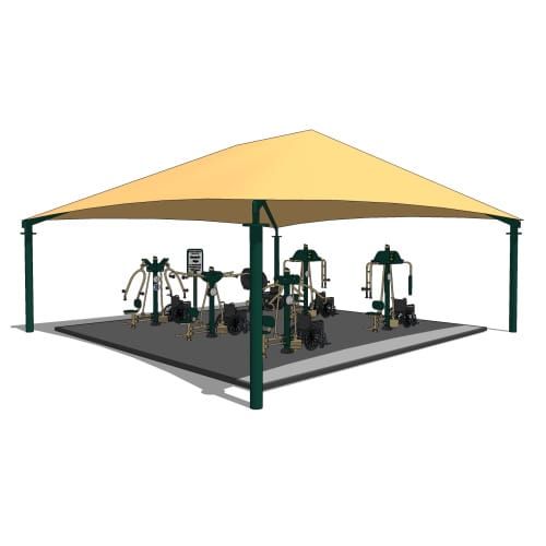 Fitness Packages: Small Wheelchair Accessible Package