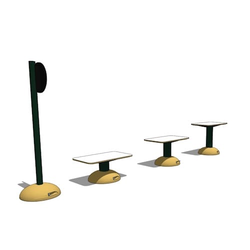 Calisthenics: Model ( SHP724 ) Plyometric Steps (Set of 3)