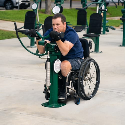 Accessible Arm Curl (Adjustable resistance) preview 3