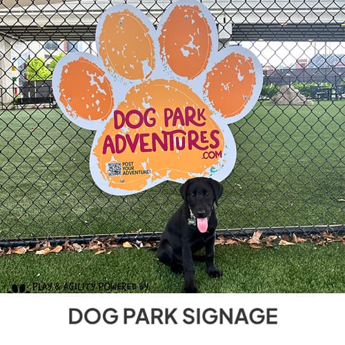 Dog Park Signage