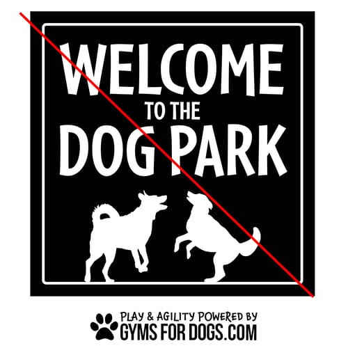 Dog Park Signage preview 3