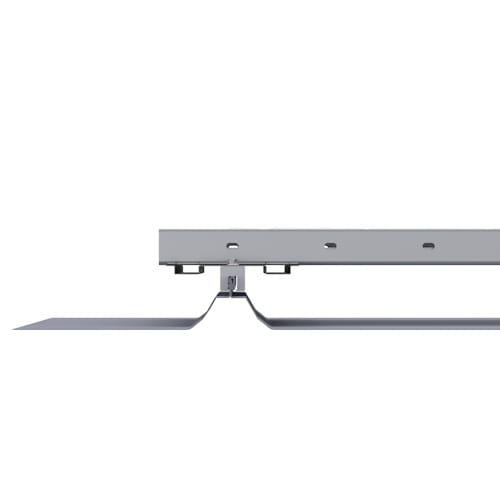 Trapezoid SSR - 36" Wide Metalwalk®, No Handrail, S-5™ Clamp, Perpendicular