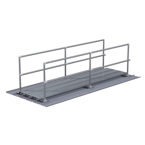 36” Wide Metalwalk®, 2-Sided Handrail, FAB-LOK®, Parallel