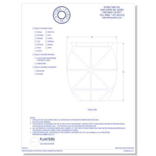 Geo Grid Planter