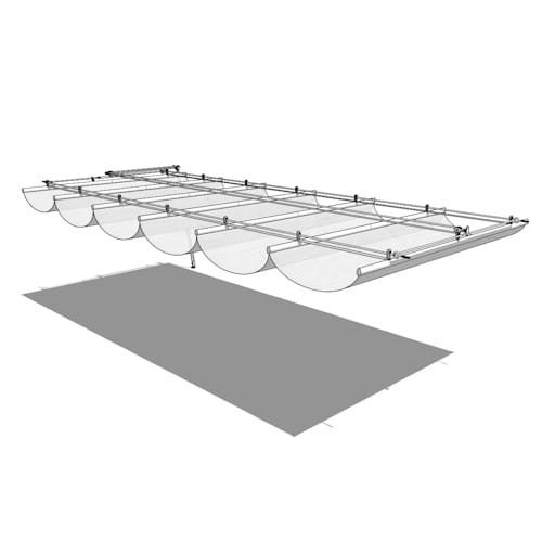 3D Model: Canopy With Rope And Pulley