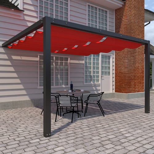 Modular Aluminum Pergola Base 10x10 preview 3