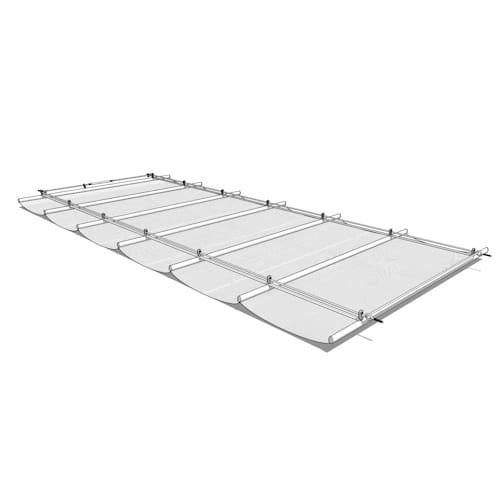 Canopy With Shallow Billowing 5'x12'