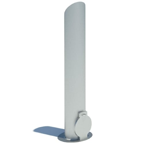 5" Padlock Removable Bollard