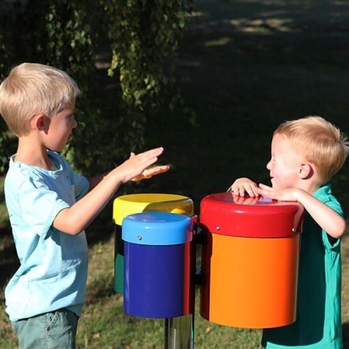 Rainbow Trio Bongos