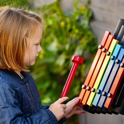 Rainbow Trio Metallophone