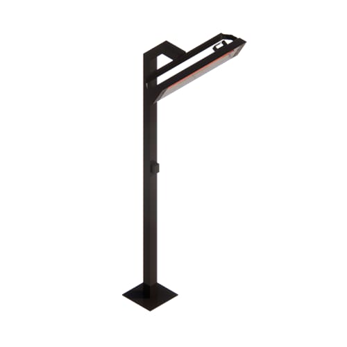 WD-6024-SS Dual Element Pole Mount Heaters: 61 1/4" (6,000W)