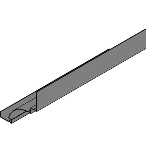 Fiberglass Cornice: CR 121x8, 17-1/2" H x 16-1/8" P x 96" L