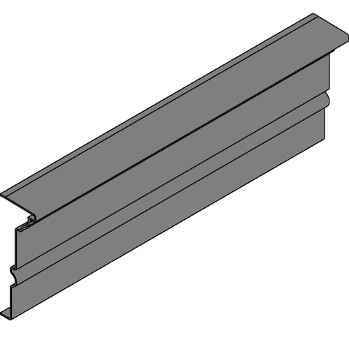 Fiberglass Cornice: CR 164x8, 16" H x 5 1/2" P x 96" L