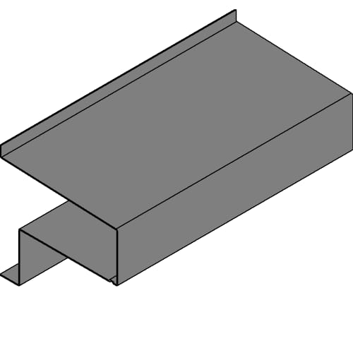 Fiberglass Cornice: CR 159x8, 23" H x 24" P x 96" L
