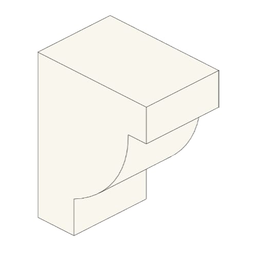 Corbel Bracket: BKT 12" x 18" x 8"