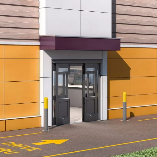 SL500 EXR-SL Hurricane Resistant Express Slide Door